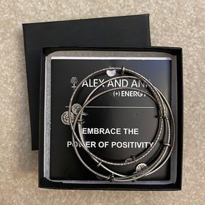 Alex and Ani 3 Set Plain Bangle
